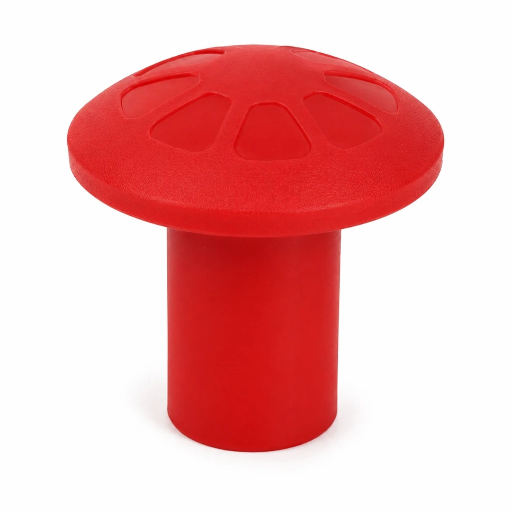 Protector p/ Ferro (Ø6–16 mm) - Cogumelo Vermelho