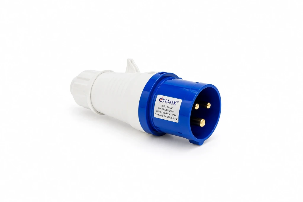 Industrial Plugs Male 2P+T 16Ap
