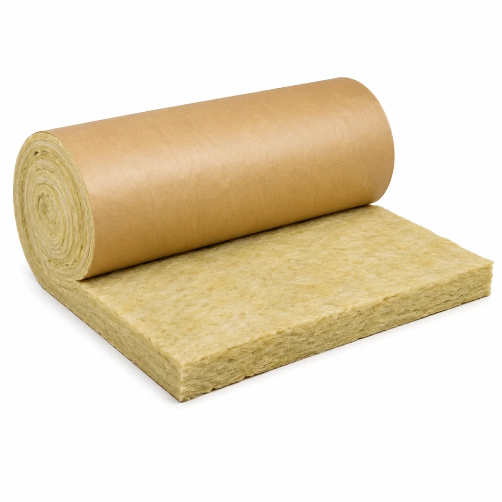 Lã Mineral URSA TERRA Manta Papel MRK 40 – 60 mm